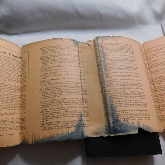 The New Testament in Basic English Hardcover Book Published by E. P. Dutton 1941 - Picture 5 of 9